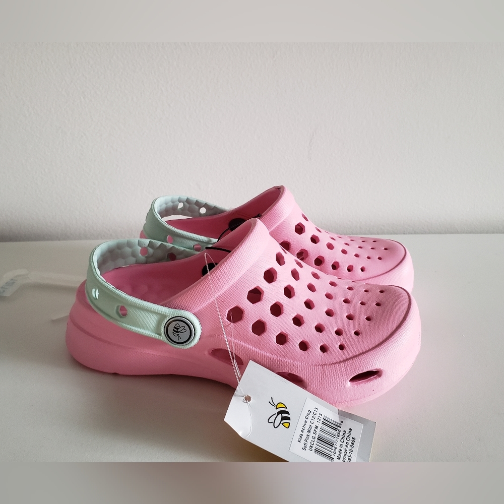 Toddler Girls Pink Harper Slip-On Water Shoes Size 12/13